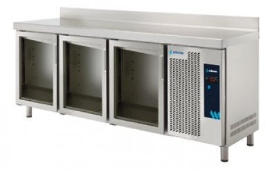 Mesa Refrigeración Puertas de Cristal Edenox MPG-225 HC PC